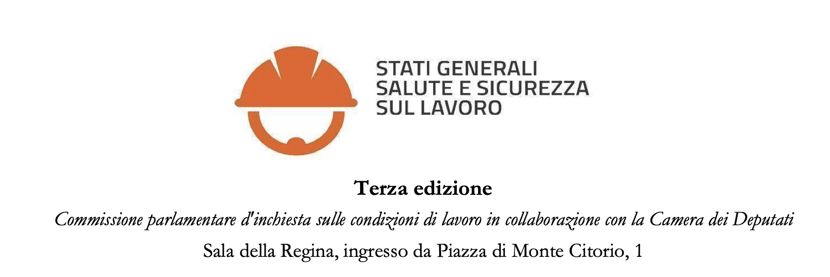 Stati Generali della Sicurezza sul Lavoro